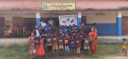 School Bag and Stationery Items Distribution